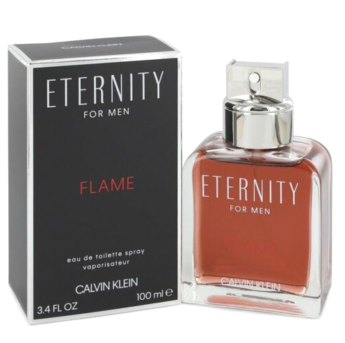 Eternity Flame Cologne by Calvin Klein 3.4oz Eau De Toilette Spray for men